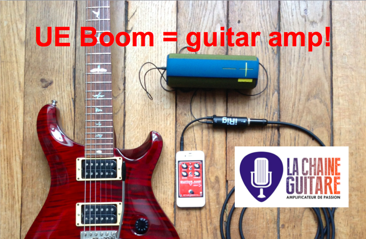 How to use the UE Boom speakers as a guitar amp - The Guitar ChannelThe