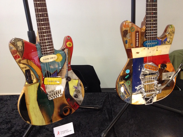 Michael Spalt guitars at Guitares au Beffroi 2015