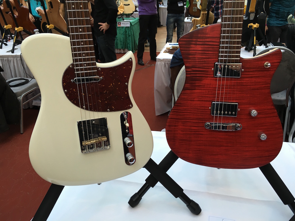 SoulTool guitars at the 2015 Holy Grail Guitar Show - Egon Rauscher interview