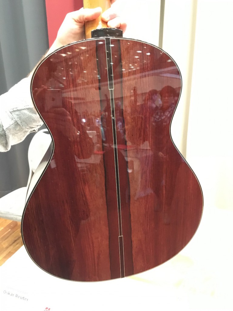  Ted Astrand guitar presented at 2015 Holy Grail Guitar Show