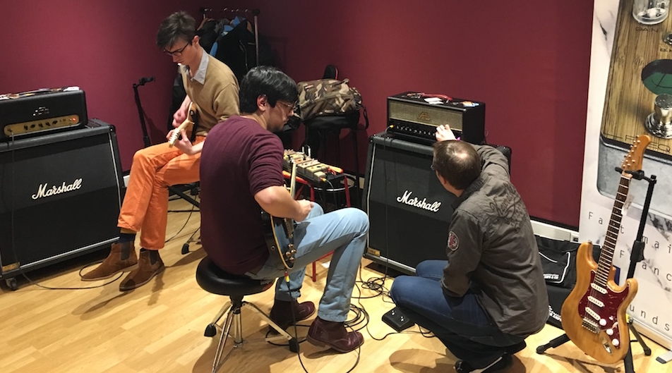 The Guitar Channel Gear Evening - Feb. 18th 2016: studio