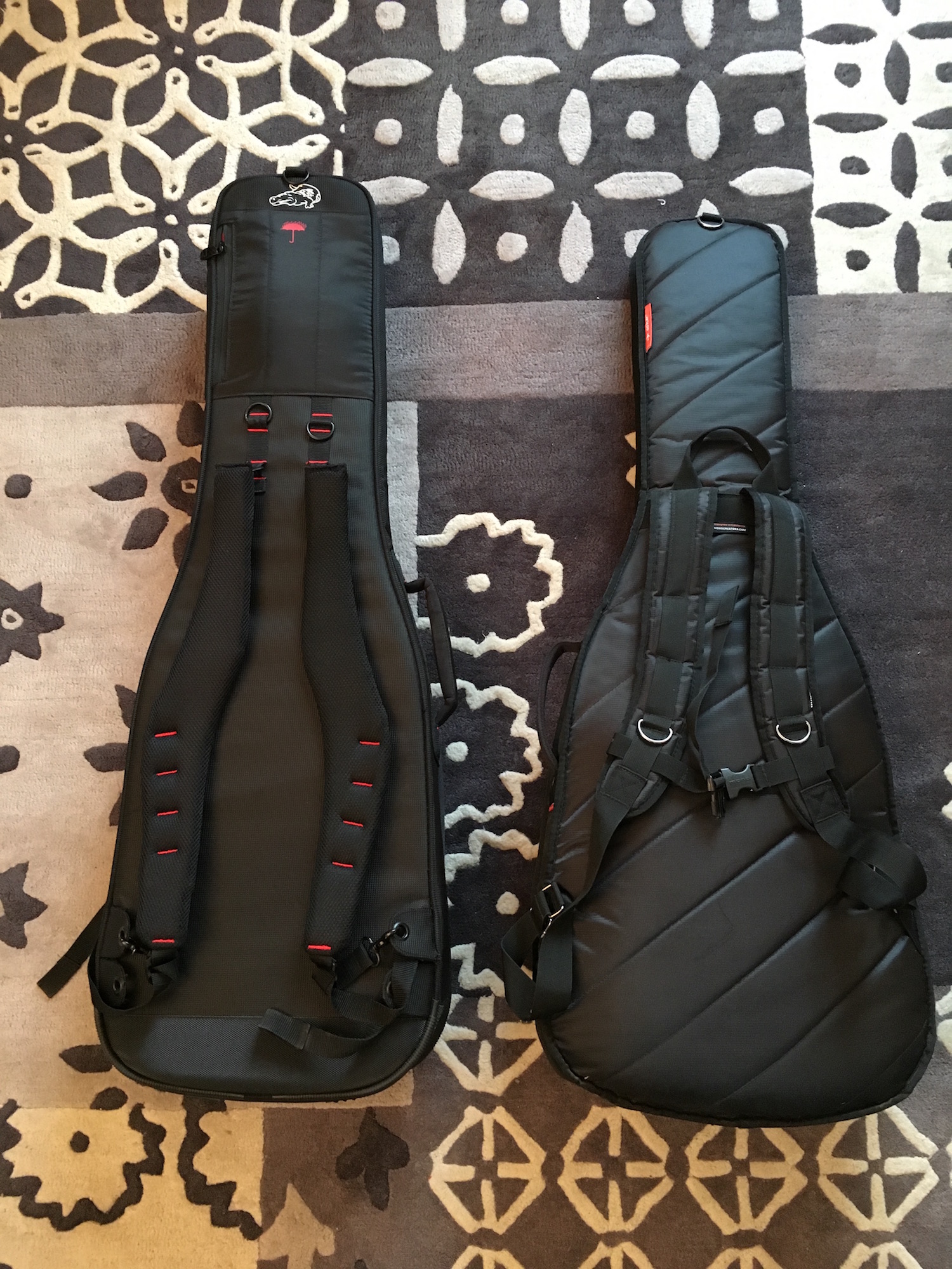 Gator vs Mono - Electric guitar soft case shootout