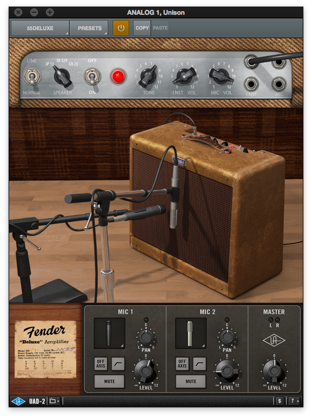 Universal Audio Fender Deluxe amp plugin - The Guitar Channel