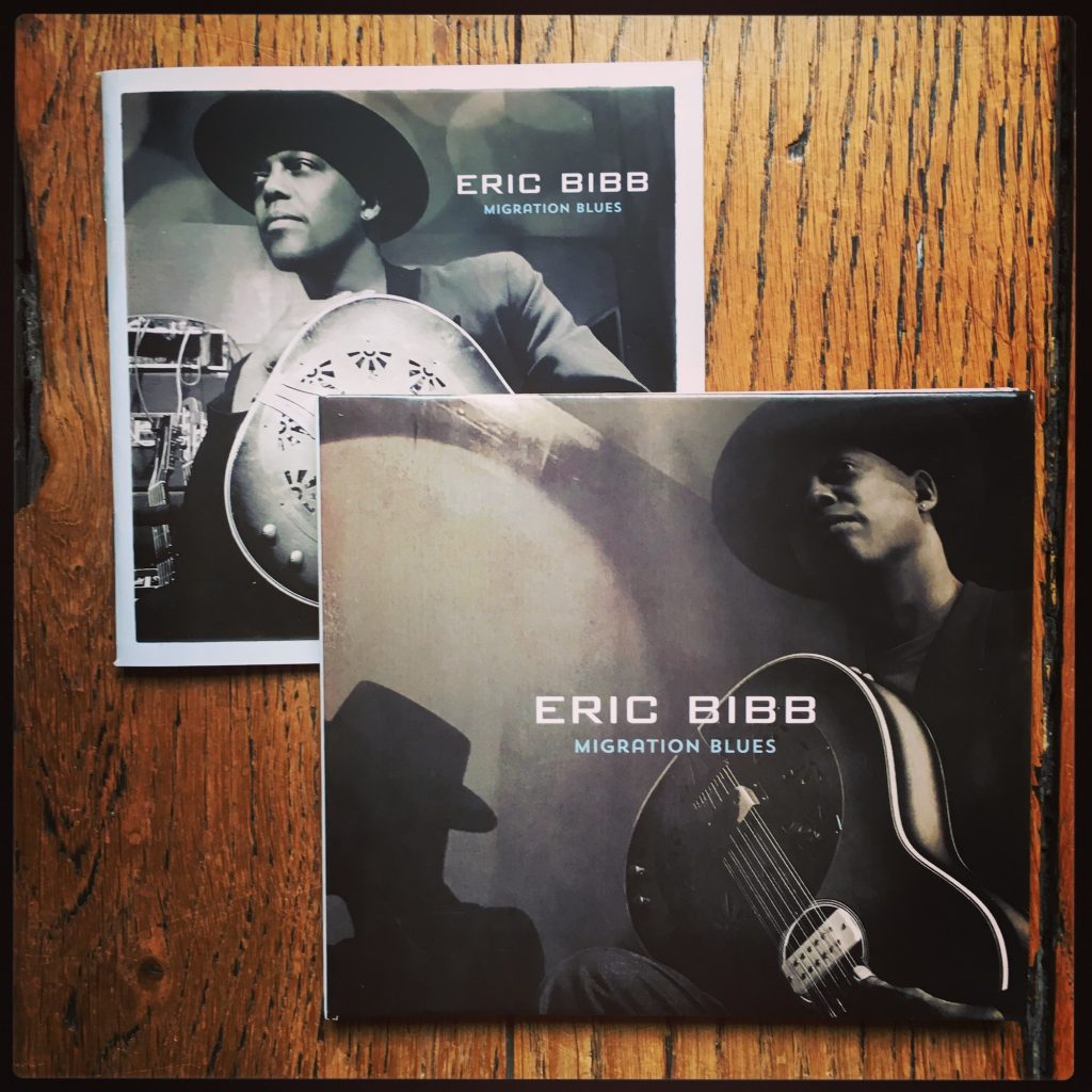 Eric Bibb interview guitar in hand - Migration Blues