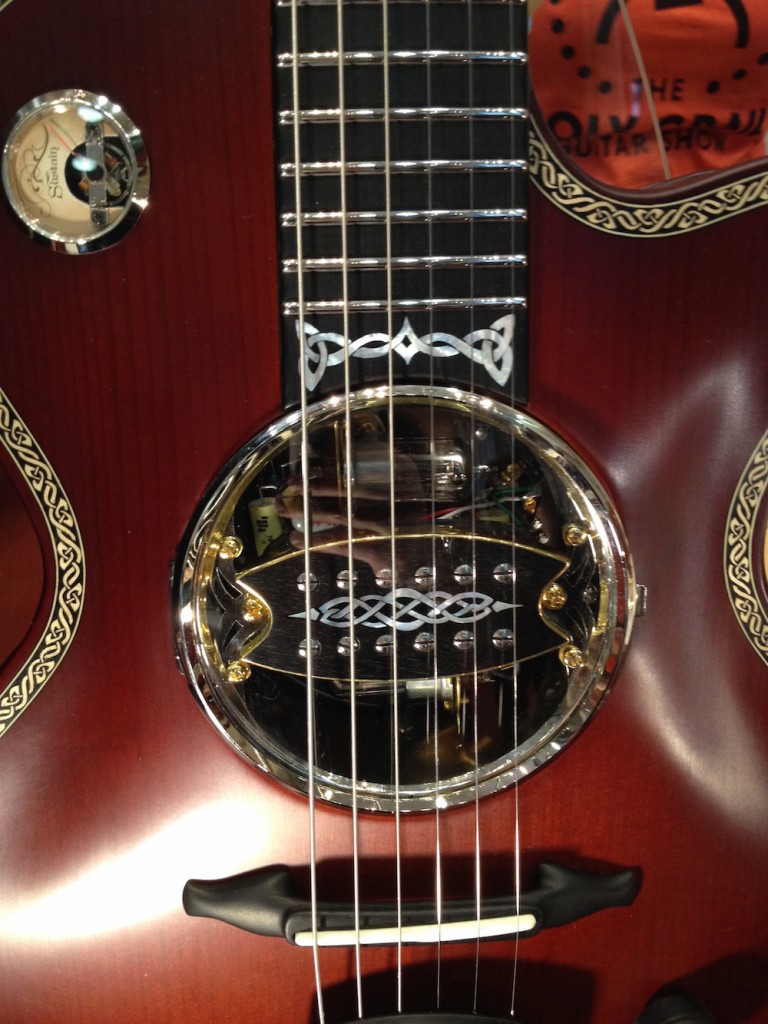 The Nemo guitar with the Valvebucker prototype in 2014