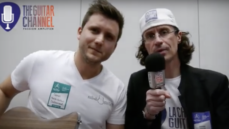 Interview of Silvan from Relish Guitars at the Holy Grail Guitar Show