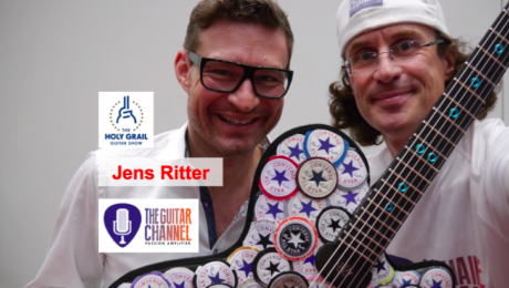Jens Ritter interview at the Holy Grail Guitar show