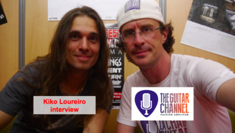 Kiko Loureiro interview during the 2014 Hellfest