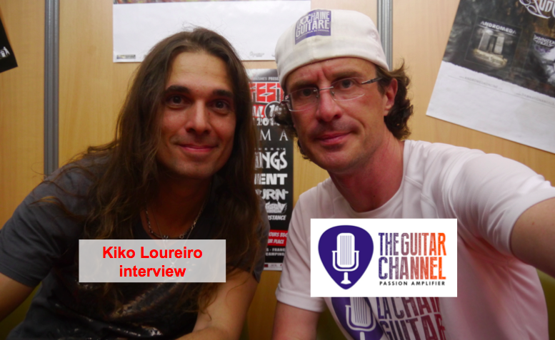 Kiko Loureiro interview during the 2014 Hellfest