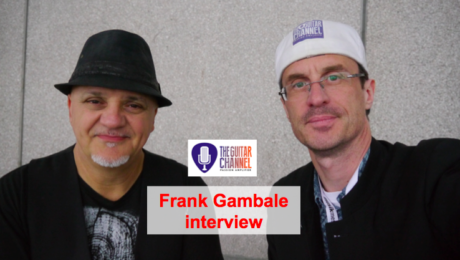 Frank Gambale interview at the 2015 @Musikmesse