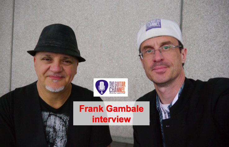 Frank Gambale interview at the 2015 @Musikmesse