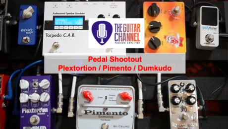 Pedal Review: shoutout Wampler Plextortion, Celmo Pimento, Tanabe Dumkudo