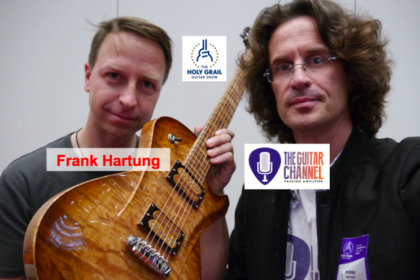 Frank Hartung interview, luthier at the Holy Grail Guitar Show