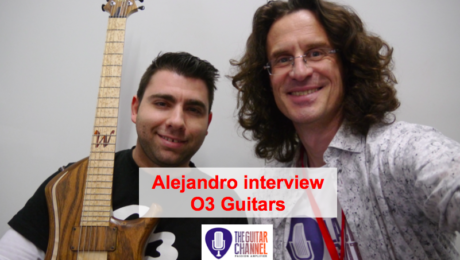 Alejandro Ramirez interview luthier from O3 Guitars