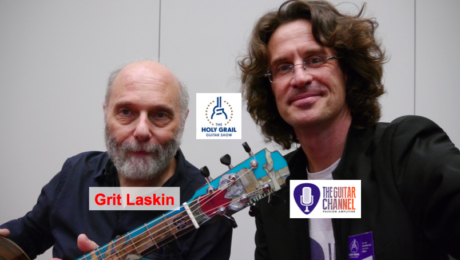 William Grit Laskin interview at the 2014 Holy Grail Guitar Show