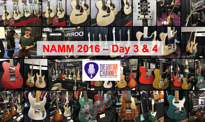 NAMM 2016 week-end - Pure crazyness