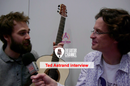 Luthier Ted Astrand interview at the 2015 Holy Grail Guitar Show