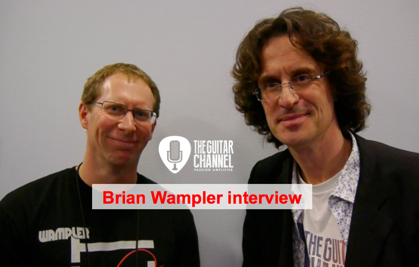 Brian Wampler interview, founder of Wampler Pedals at the 2016 NAMM show