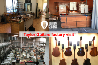Taylor Guitars factory tour in video