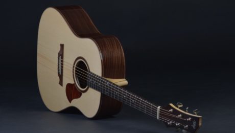 MJS Acoustic guitar J-78 built by luthier Godefroy Maruejouls
