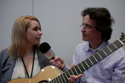 Luthier Sharleen Simmons interview at the Holy Grail Guitar Show