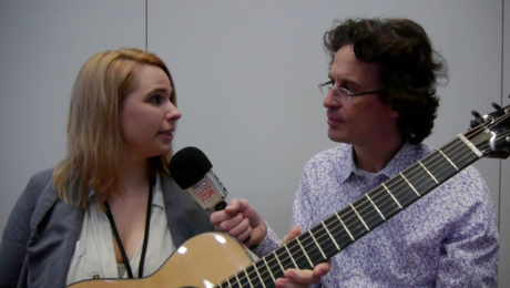 Luthier Sharleen Simmons interview at the Holy Grail Guitar Show