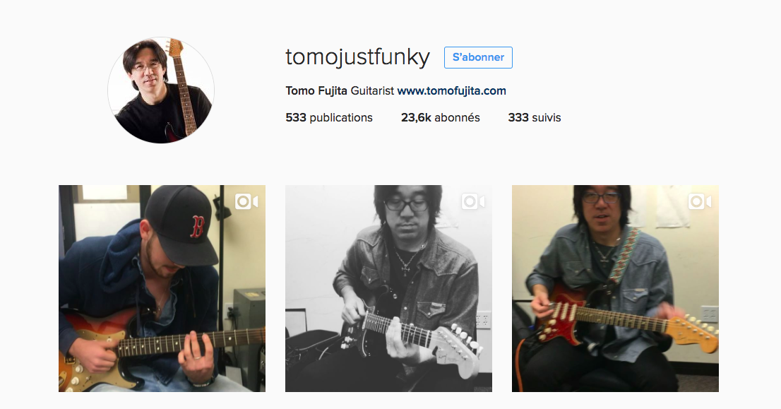 Tomo Fujija explains Mixolydian mode on Instagram