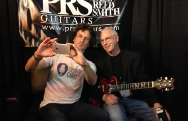 Paul Reed Smith (@prsguitars) interview guitar in hand - 2017 Winter NAMM