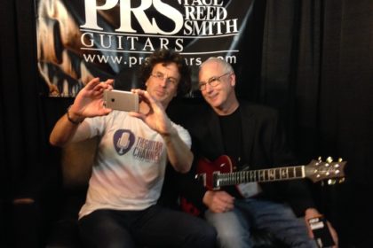 Paul Reed Smith (@prsguitars) interview guitar in hand - 2017 Winter NAMM