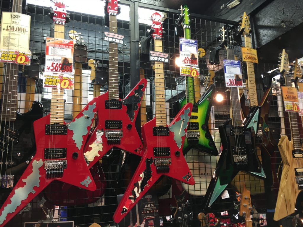 Guide to the Tokyo guitar stores - Part 2/3 : Shibuya