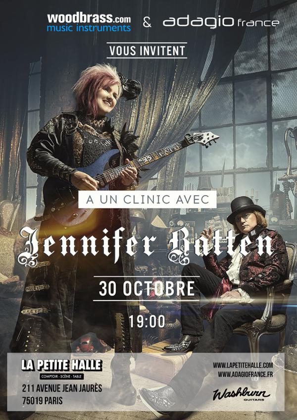 Jennifer Batten clinic (Washburn / Woodbrass) - Paris 30/10/17