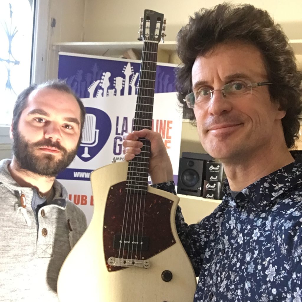 Tony Girault luthier - Pierre Journel (The Guitar Channel)