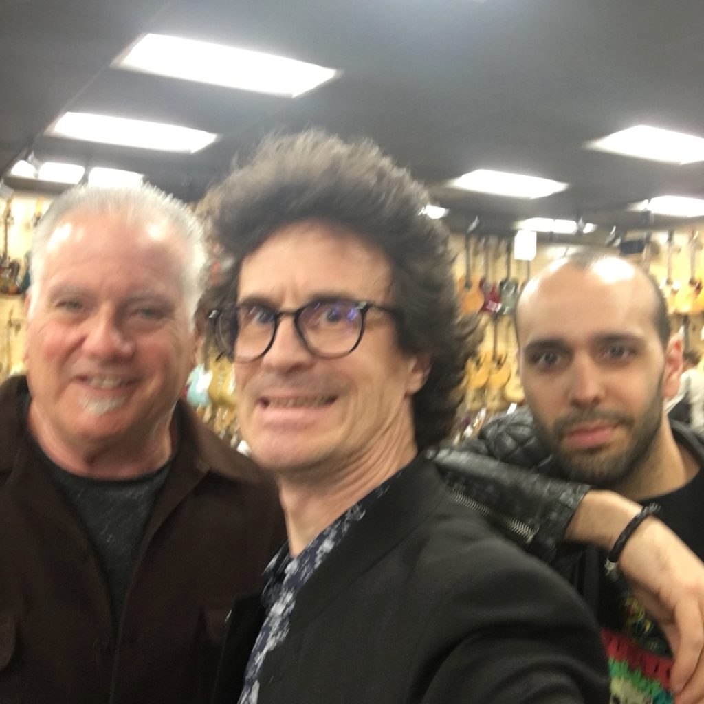 Mark Agnesi interview in the legendary Norman's Rare Guitars shop in Terzana, Los Angeles