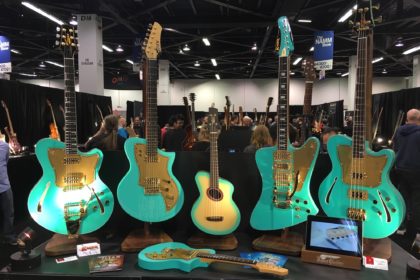 Boutique Guitar Showcase report - NAMM 2018