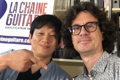Shawn Cho interview - Vola Guitar CEO at the the showroom