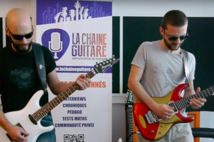 When Pascal Vigné and Saturax play Joe Satriani