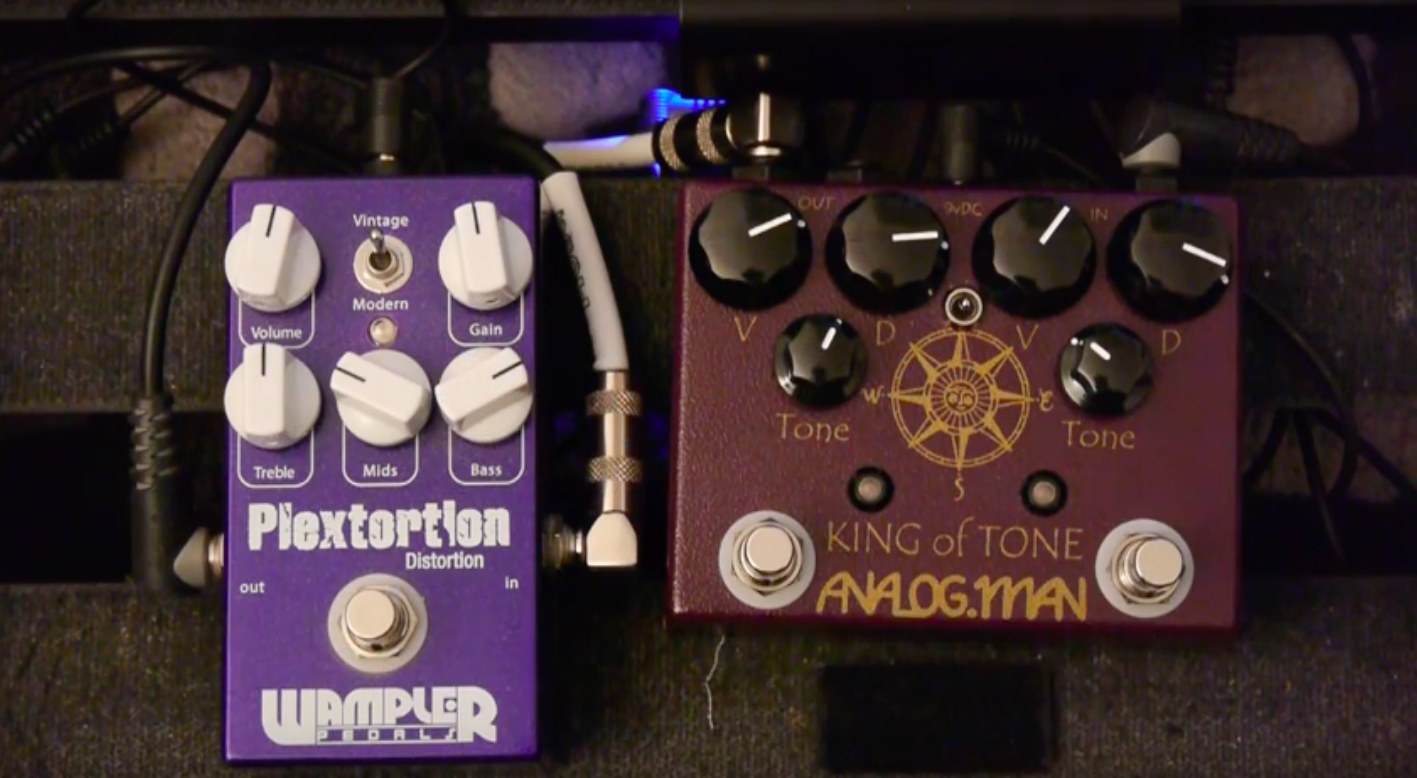 Pedal Review - Overdrive and clean boost King of Tone from Analog.Man