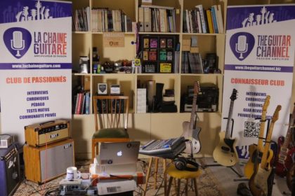 The Guitar Channel showroom - Paris, France
