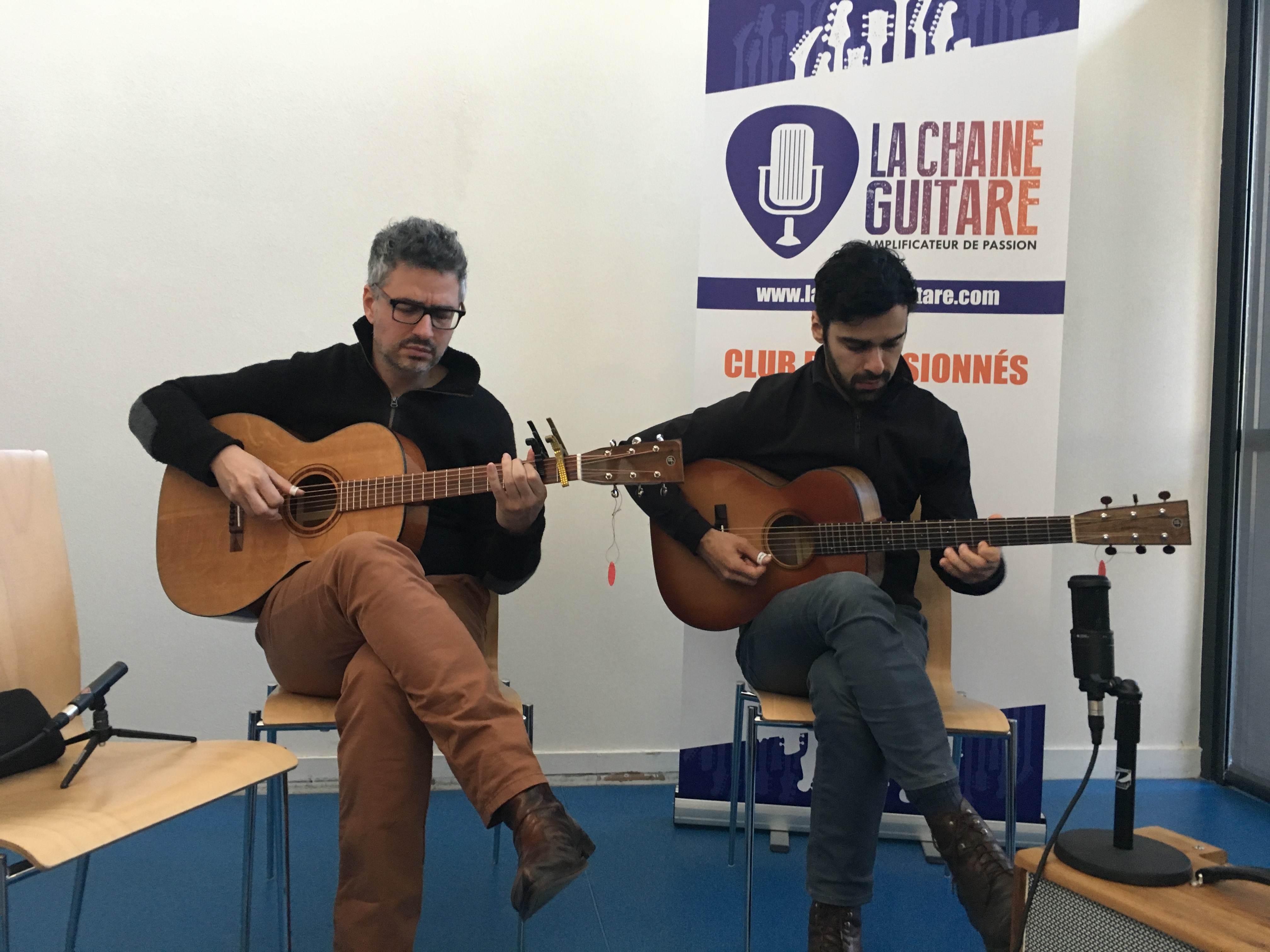 Shaï Sebbag and Maneli Jamal interview - 2018 Festival Guitare Issoudun