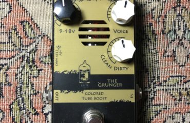 Pedal Review - The Grunger - Tube powered booster from Sabelya