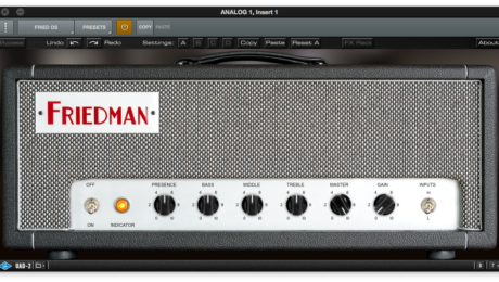Plugin Review - Friedman DS40 amp by Universal Audio