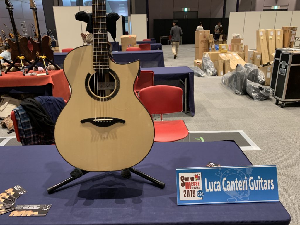 Luca Canteri luthier interview - Sound Messe Osaka 2019