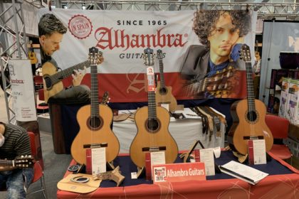 Alhambra Guitars reconquering Japan again - Interview in Osaka