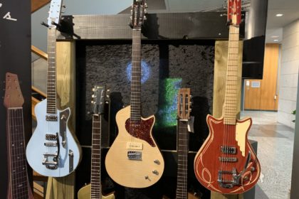 Matthieu Humbert interview - Melophonic's guitars and lap-steels at the 2019 Guitar Summit
