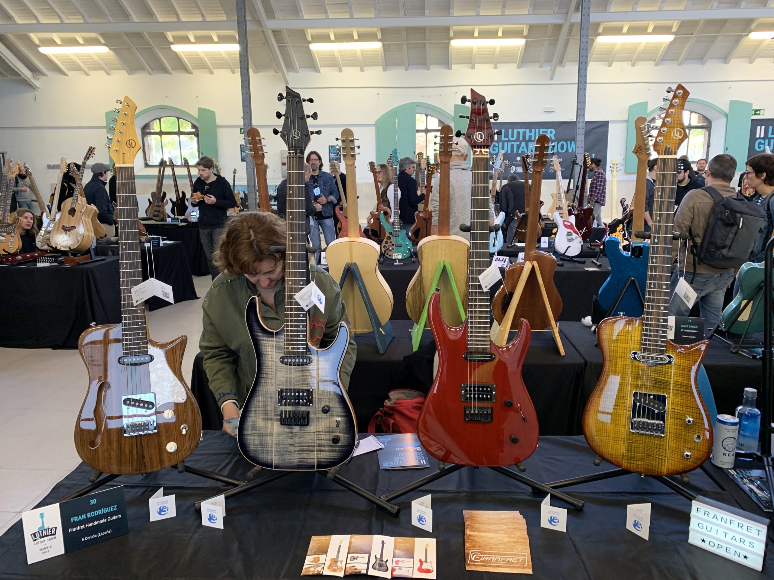 Madrid Luthier Guitar Show - Video report for day 1