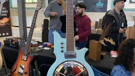 Ralph Bonte luthier interview - Arrenbie Guitars at the 2019 Madrid guitar show