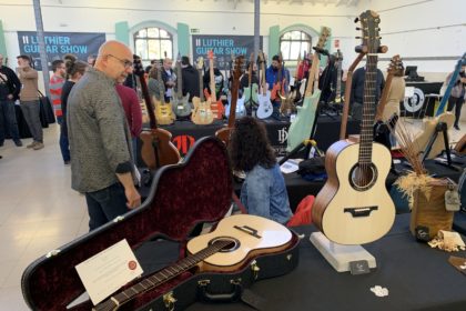 Luis Guerrero luthier interview, acoustic guitar builder - Madrid Luthier Guitar Show 2019