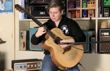 Alexandr Misko guitar in hand interview with the young Russian phenomenon of percussive guitar