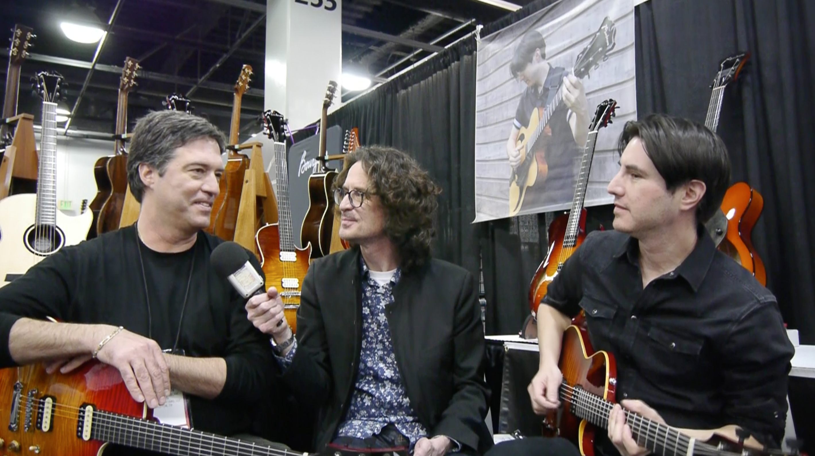 Luthier Stephen Marchione and Jazz guitar player Mike Moreno interview