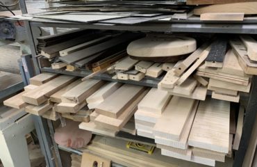 Selecting woods for electric guitars by luthier Avi Shabat